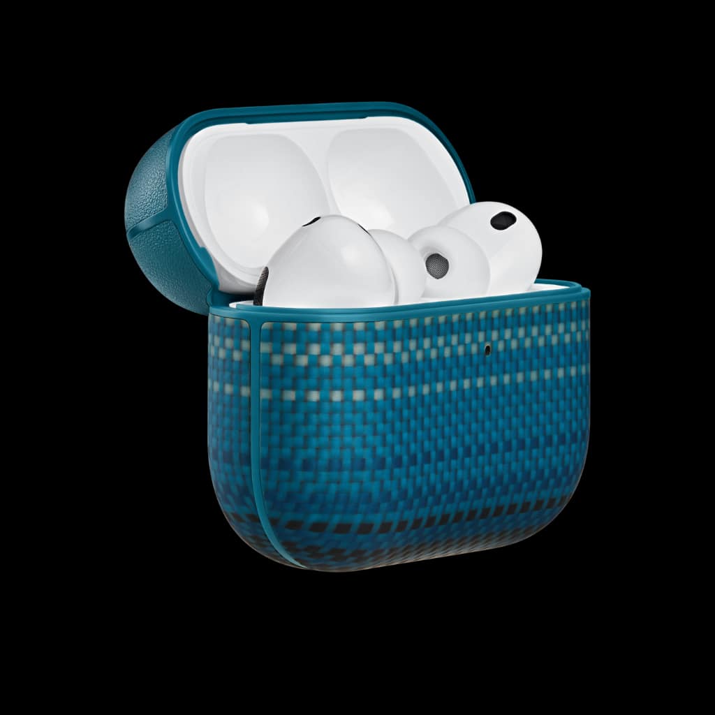 Чехол PITAKA Aramid Fiber MagSafe для AirPods Pro 3, Moonrise