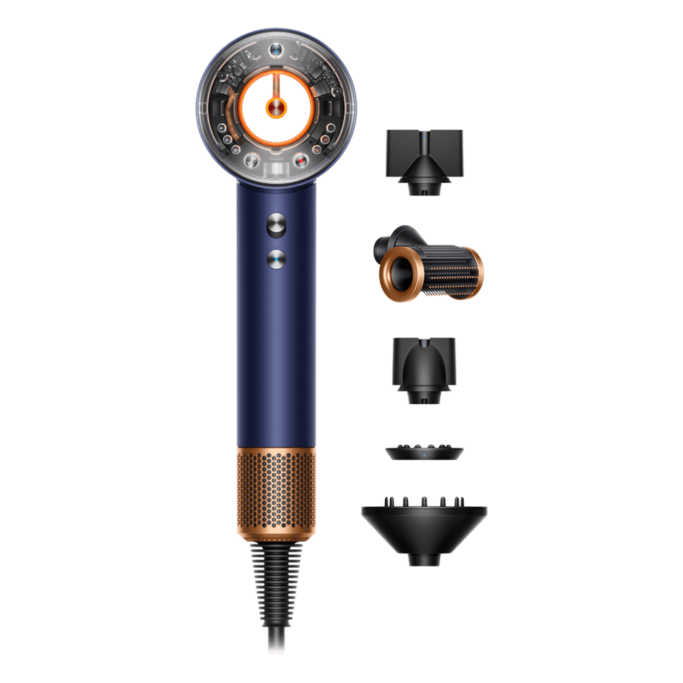 Фен Dyson Supersonic HD16 Nural Prussian Blue/Rich Copper — Straight+Wavy