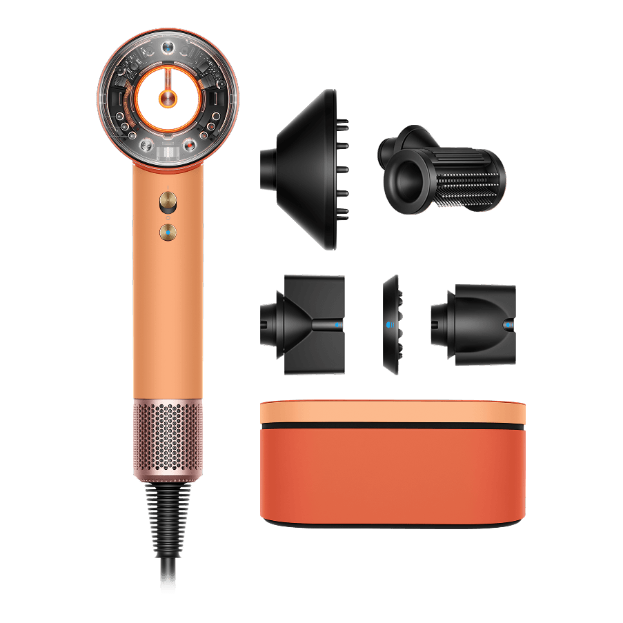 Фен Dyson Supersonic HD16 Nural Ceramic Apricot/Topaz — Straight+Wavy
