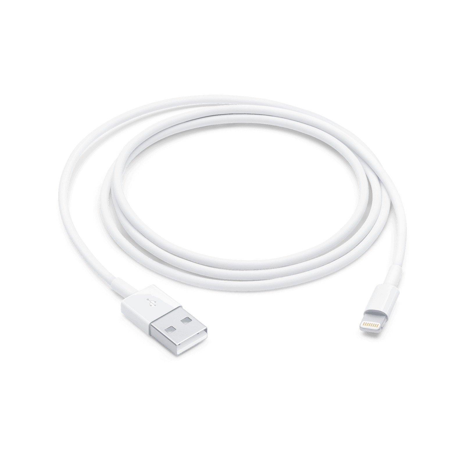 Кабель Apple USB-A to Lightning 1 м, белый