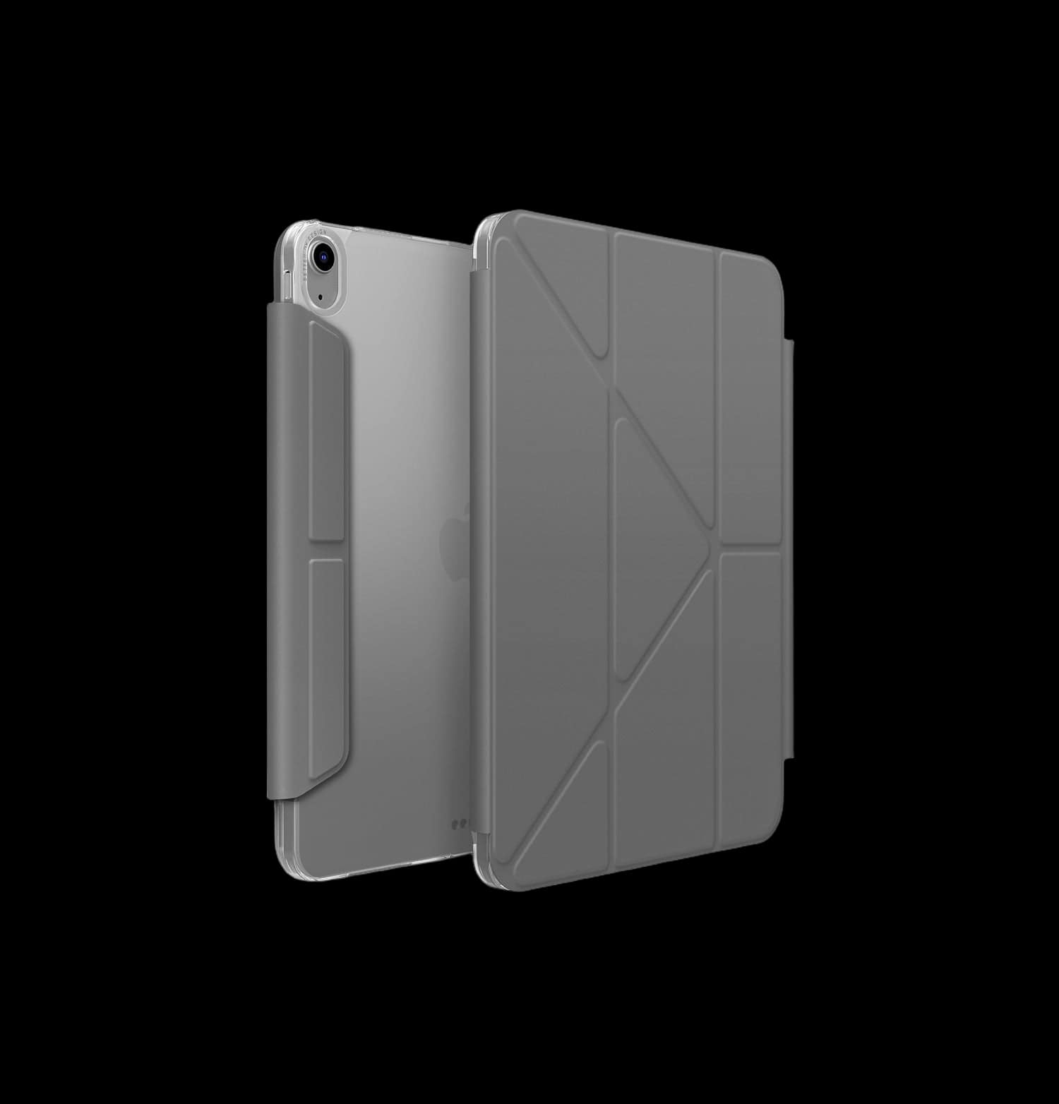 Чехол UNIQ CAMDEN Click для iPad Air 11″ (2024), серый (DarkGray)