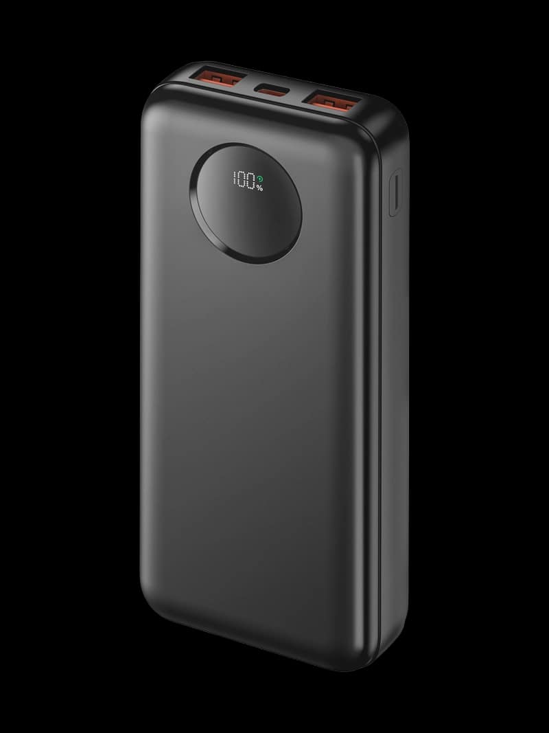 Внешний АКБ NRG Turbo V4 10000 мА-ч, дисплей, черный — Deppa 33681