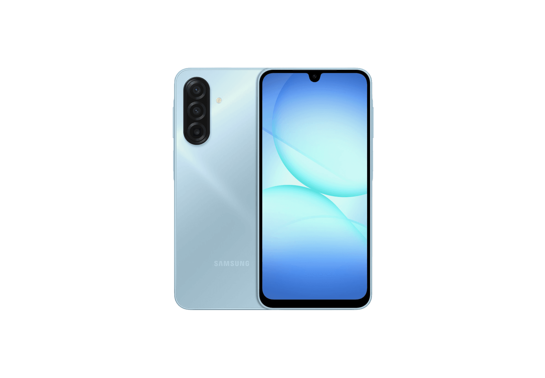 Телефон Samsung Galaxy A17 6/128 ГБ, светло-голубой (Light Blue)