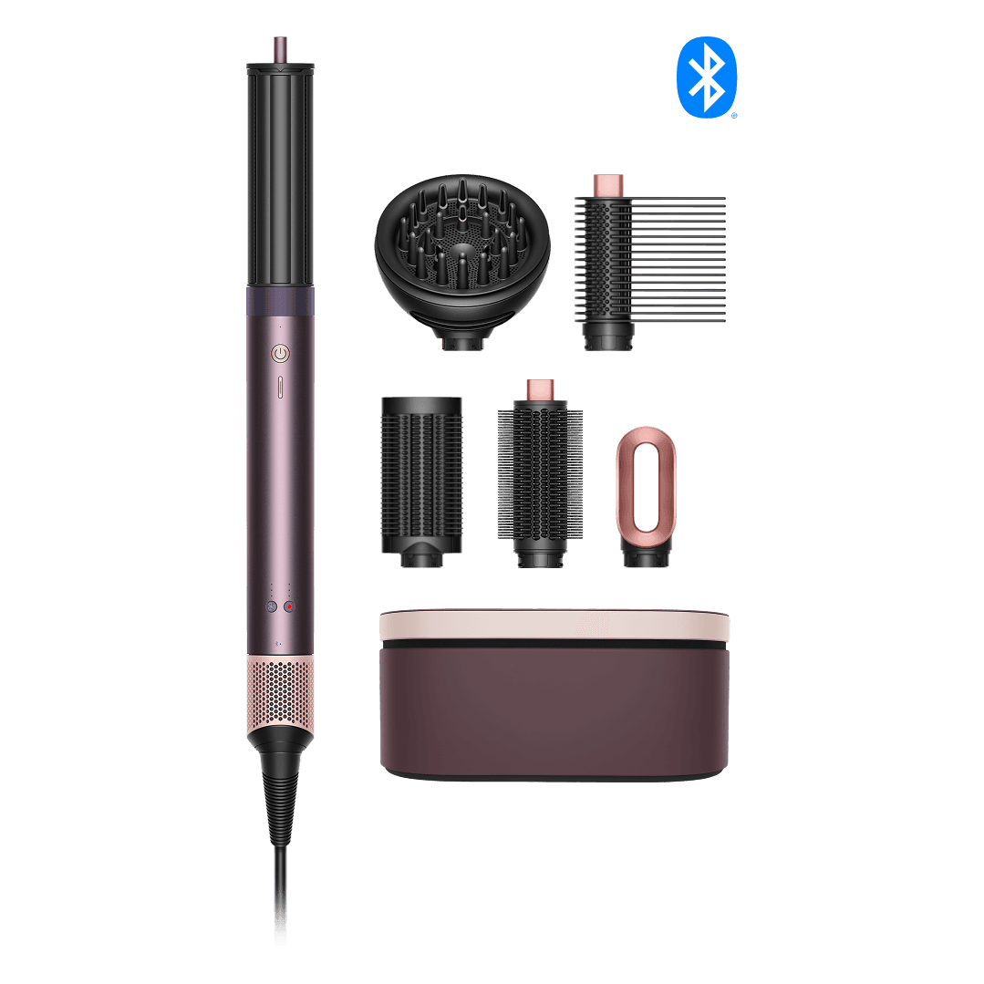 Стайлер Dyson Airwrap HS09 Coanda2x Jasper Plum — Curly+Coily — цилиндр 40 мм