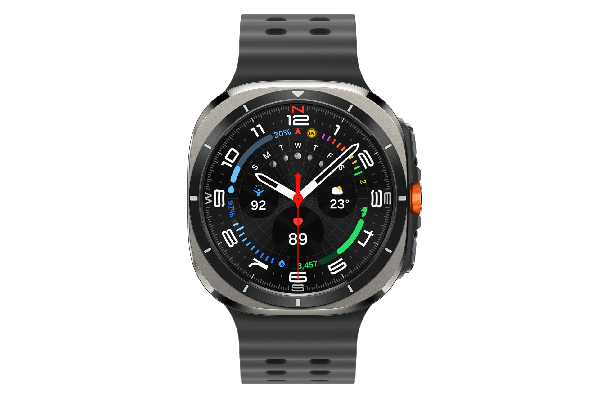Умные часы Samsung Galaxy Watch Ultra 2025 47 мм LTE, серебристый (Silver), CL