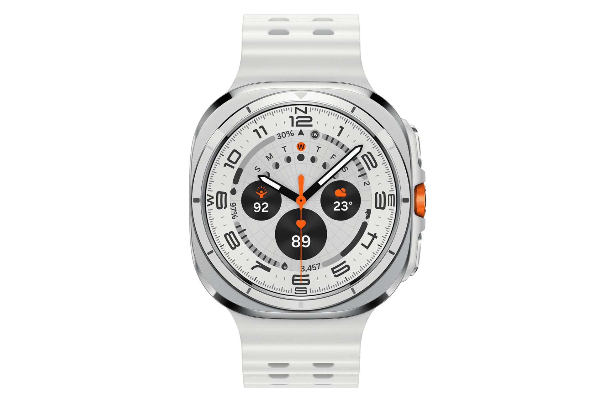 Умные часы Samsung Galaxy Watch Ultra 2025 47 мм LTE, белый (White), CL