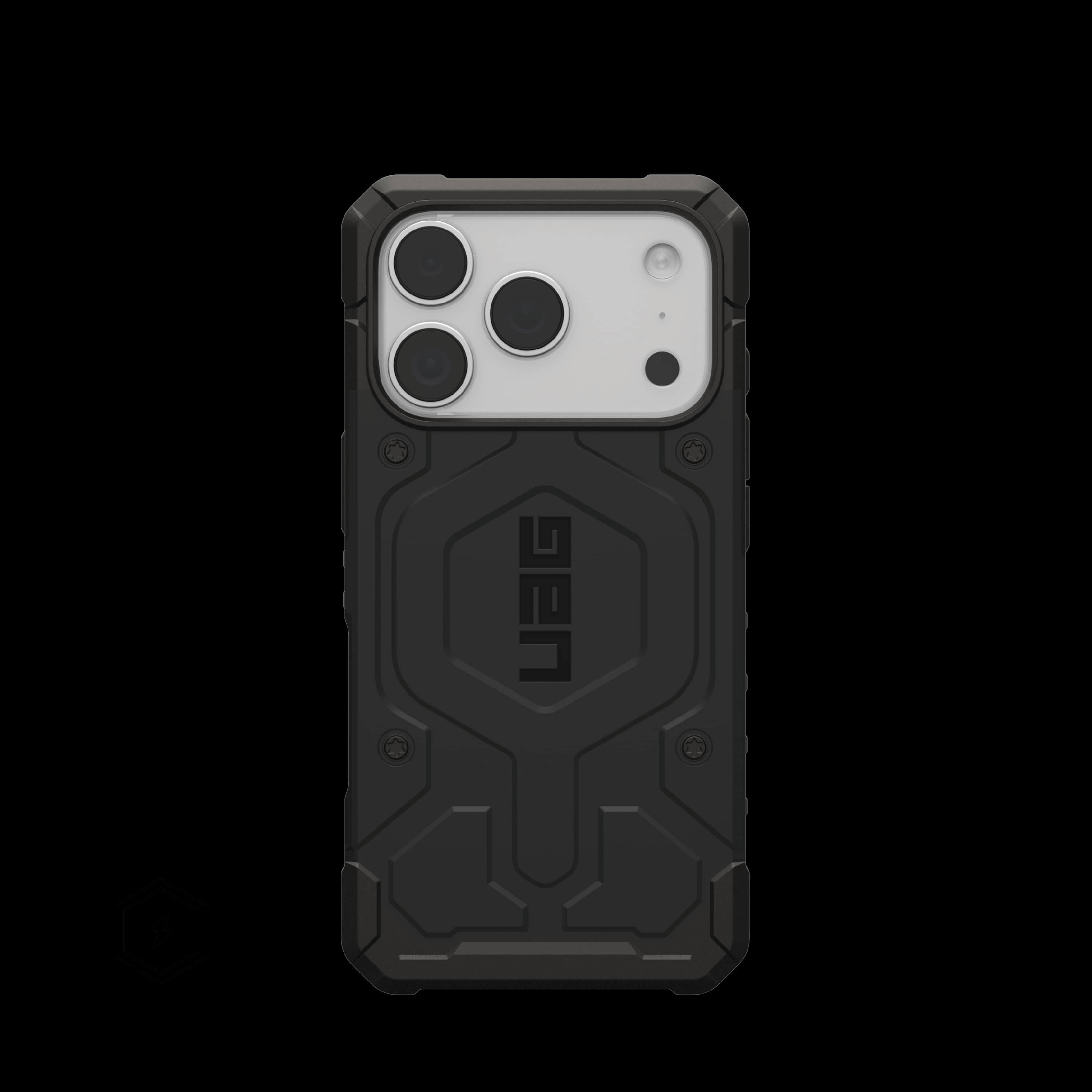 Чехол UAG Pathfinder MagSafe для iPhone 17 Pro, чёрный (Black)