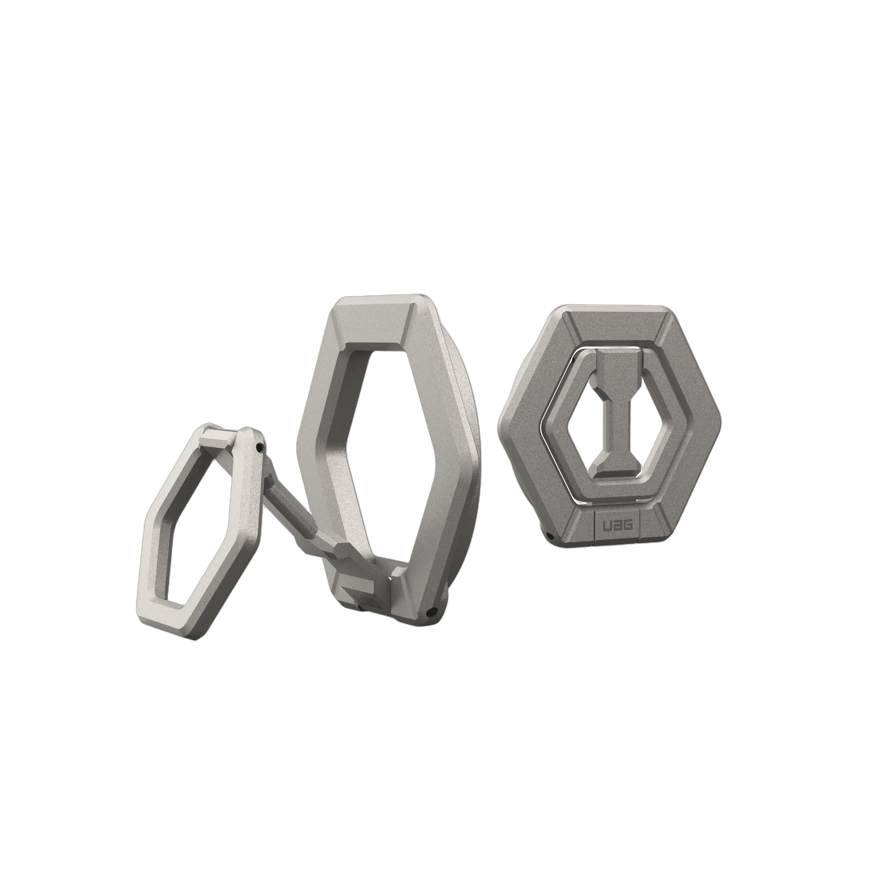 Кольцо-подставка UAG Magnetic Ring Stand MagSafe, титановый цвет (Titanium)