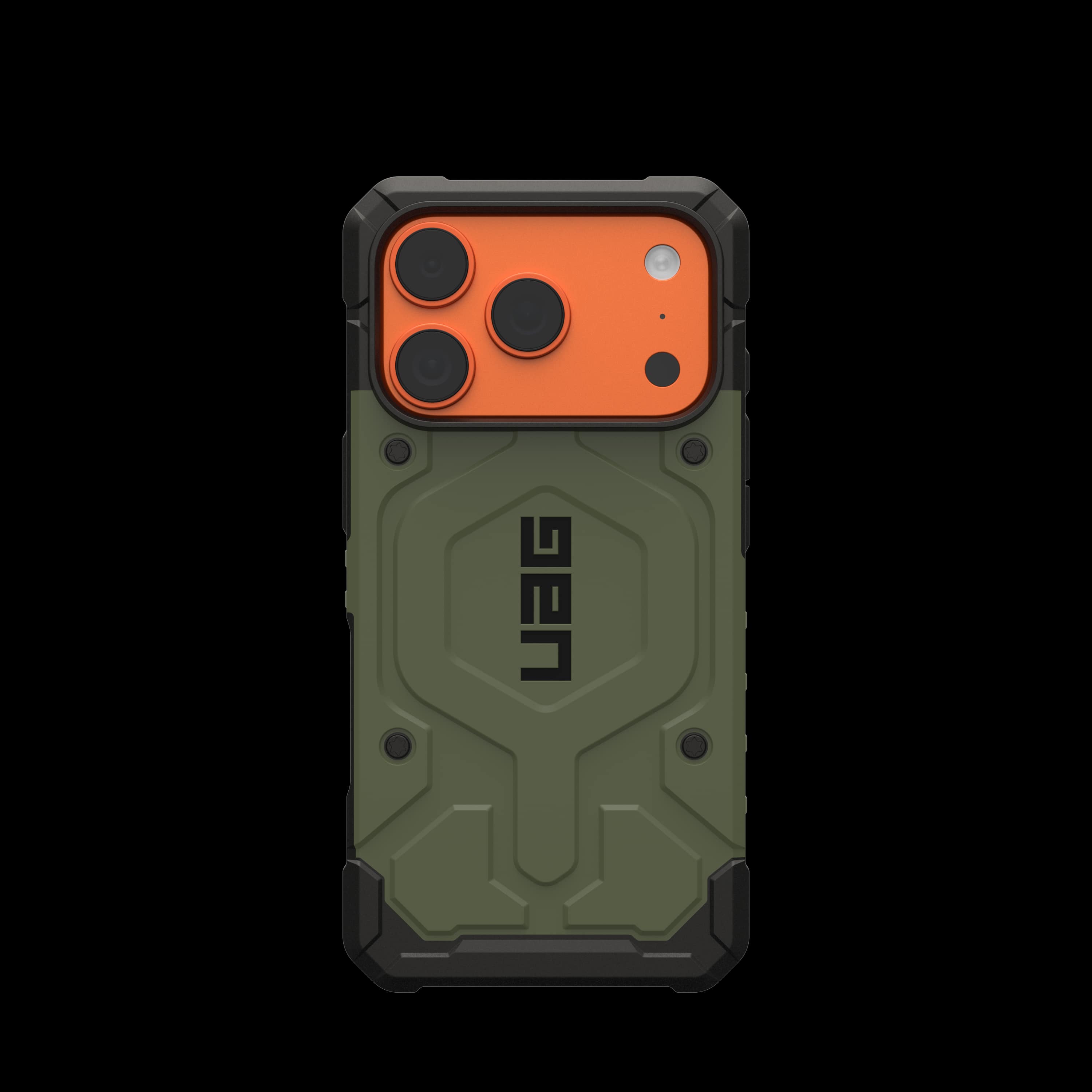Чехол UAG Pathfinder MagSafe для iPhone 17 Pro, оливковый (Olive)