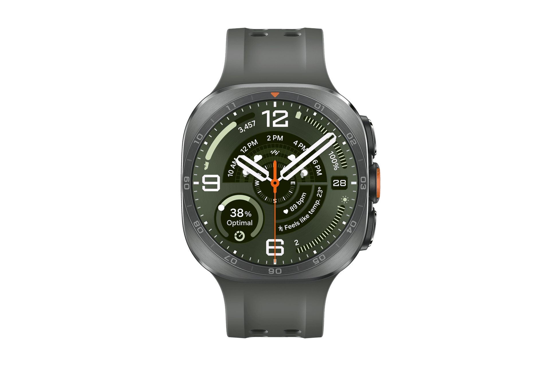 Умные часы Samsung Galaxy Watch Ultra2 47 мм LTE, серебристый (Silver), IN