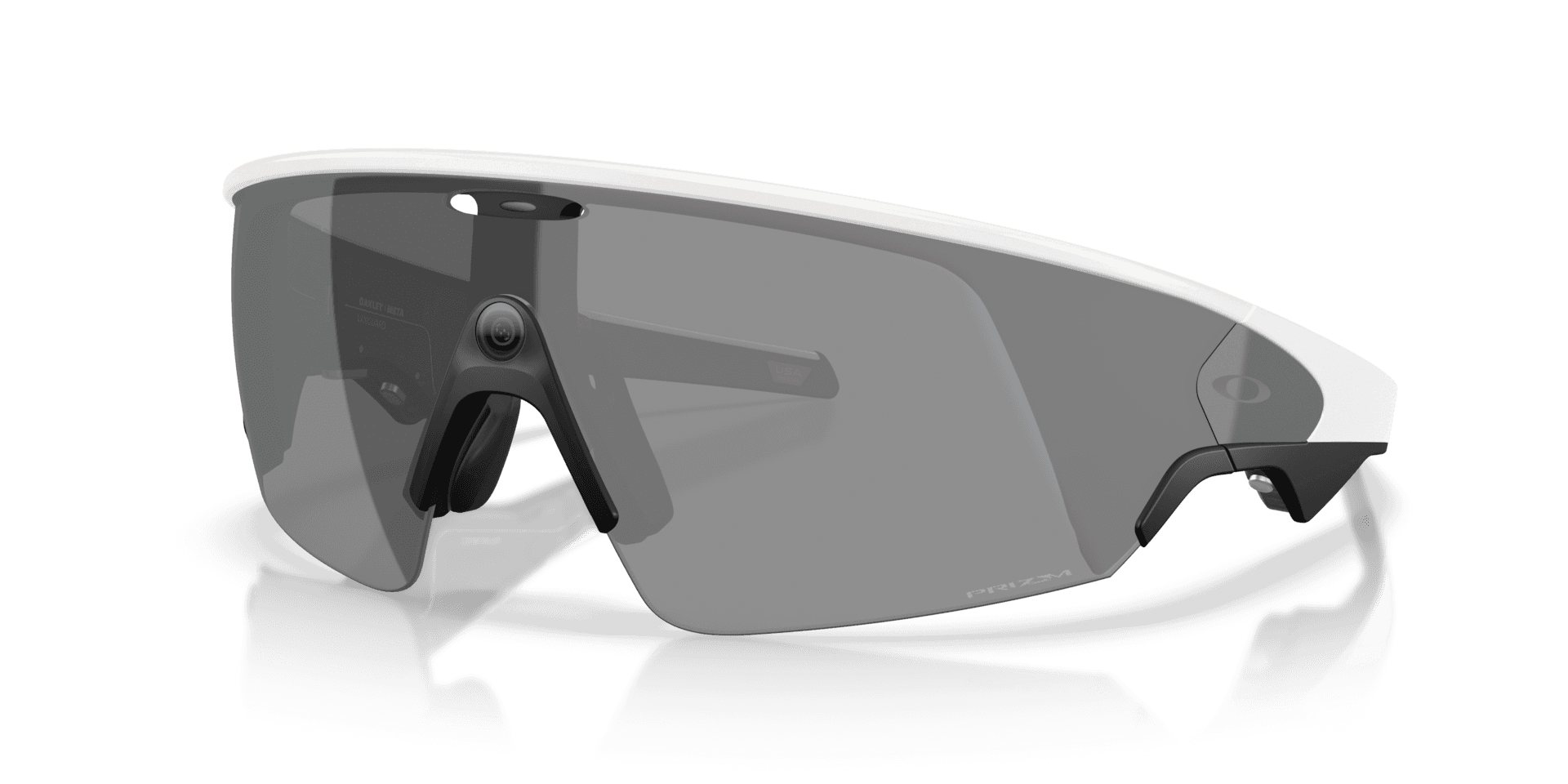 Умные очки Oakley Meta Vanguard 52 мм, White, Prizm Black
