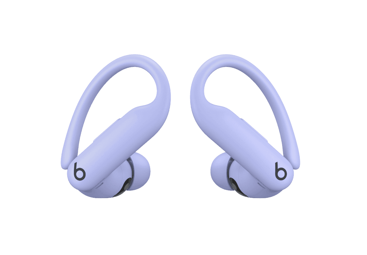 Лавандовые Beats Powerbeats Pro 2 Hyper Purple с заушными креплениями