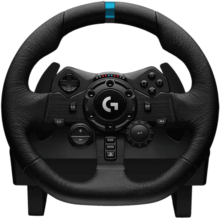 Игровой руль с педалями Logitech G923 TRUEFORCE для PS5, PS4 и ПК
