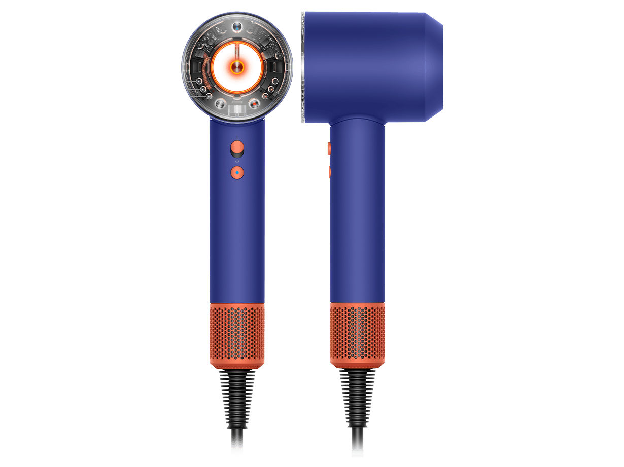 Фен Dyson Supersonic HD16 Nural, Vinca Blue/Topaz, с кейсом