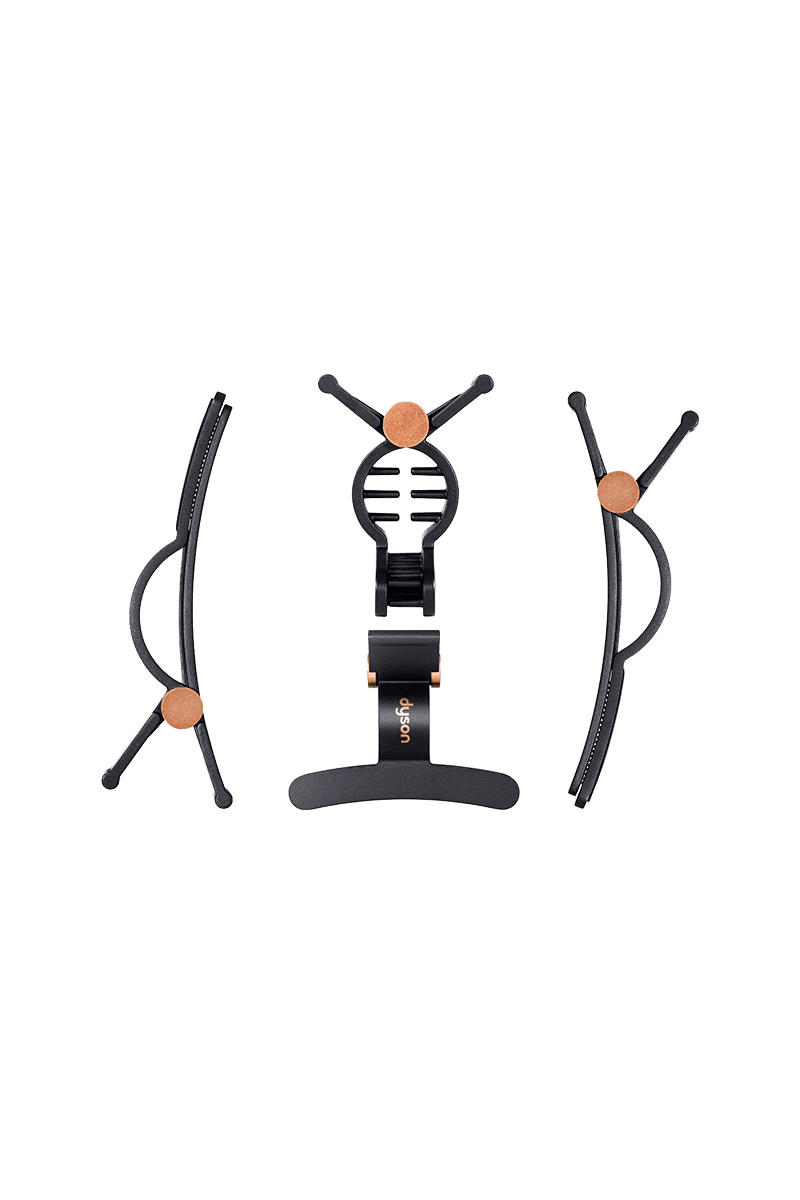 Зажимы для волос Dyson Hair Clips, Black/Copper, 4 шт.