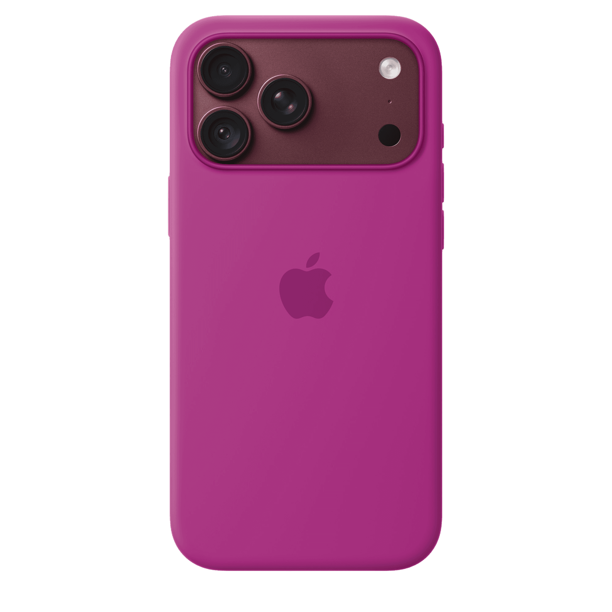 Чехол Apple Silicone с MagSafe для iPhone 18 Pro Max, пурпурный (Magenta)