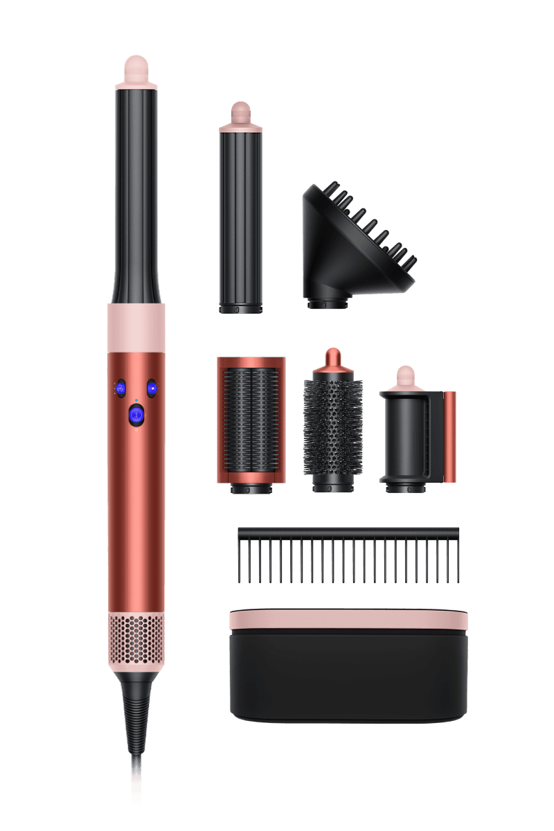 Стайлер Dyson Airwrap HS05, Strawberry Bronze/Blush Pink, Complete Long Volumise, с диффузором