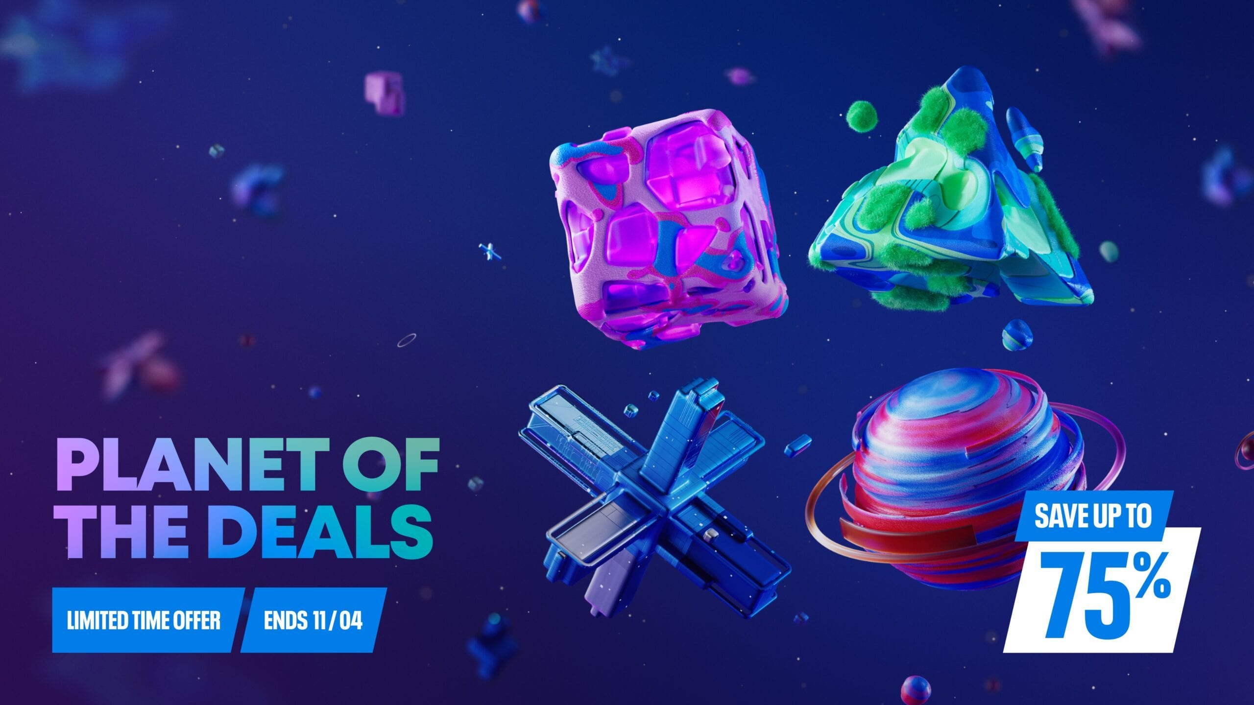 Баннер акции Planet of the Deals. Источник: PlayStation Blog.