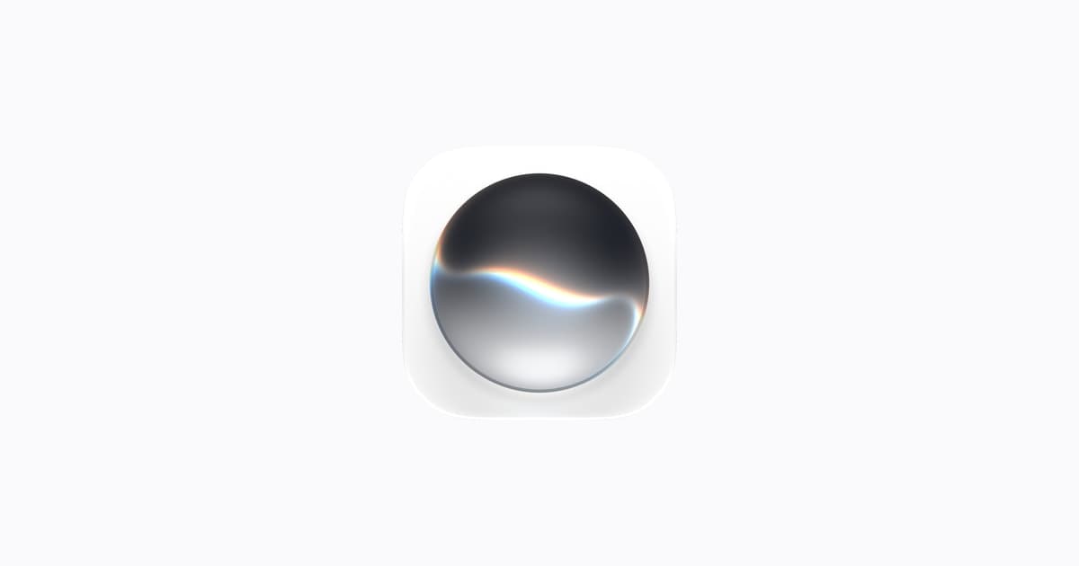 Значок Siri на светлом фоне. Официальное изображение Apple.