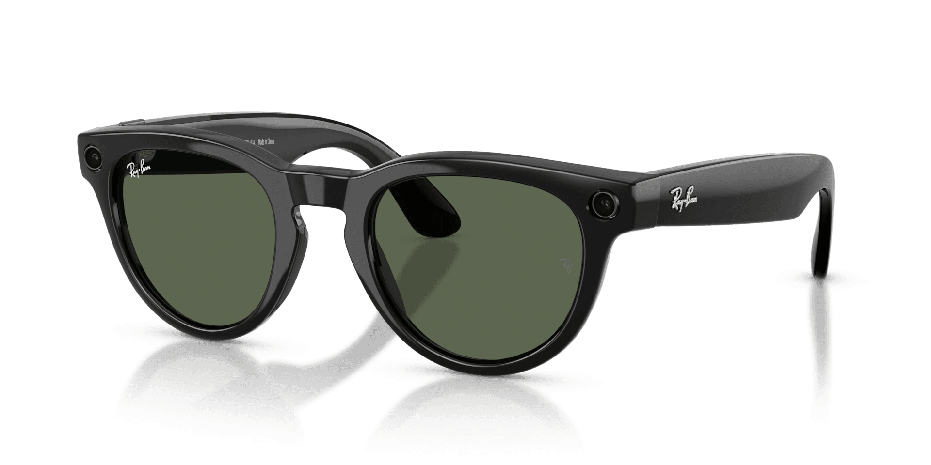 Умные очки Ray-Ban Meta Headliner Gen 2 50 мм, глянцевый чёрный, G-15 Green