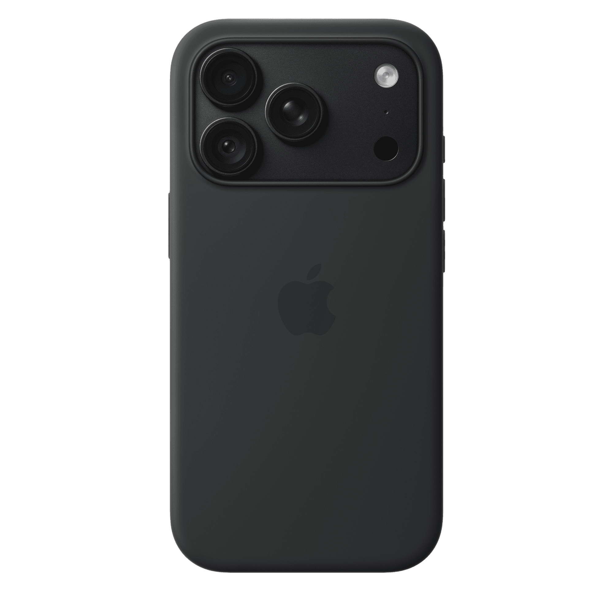 Чехол Apple Silicone с MagSafe для iPhone 18 Pro, чёрный (Black)
