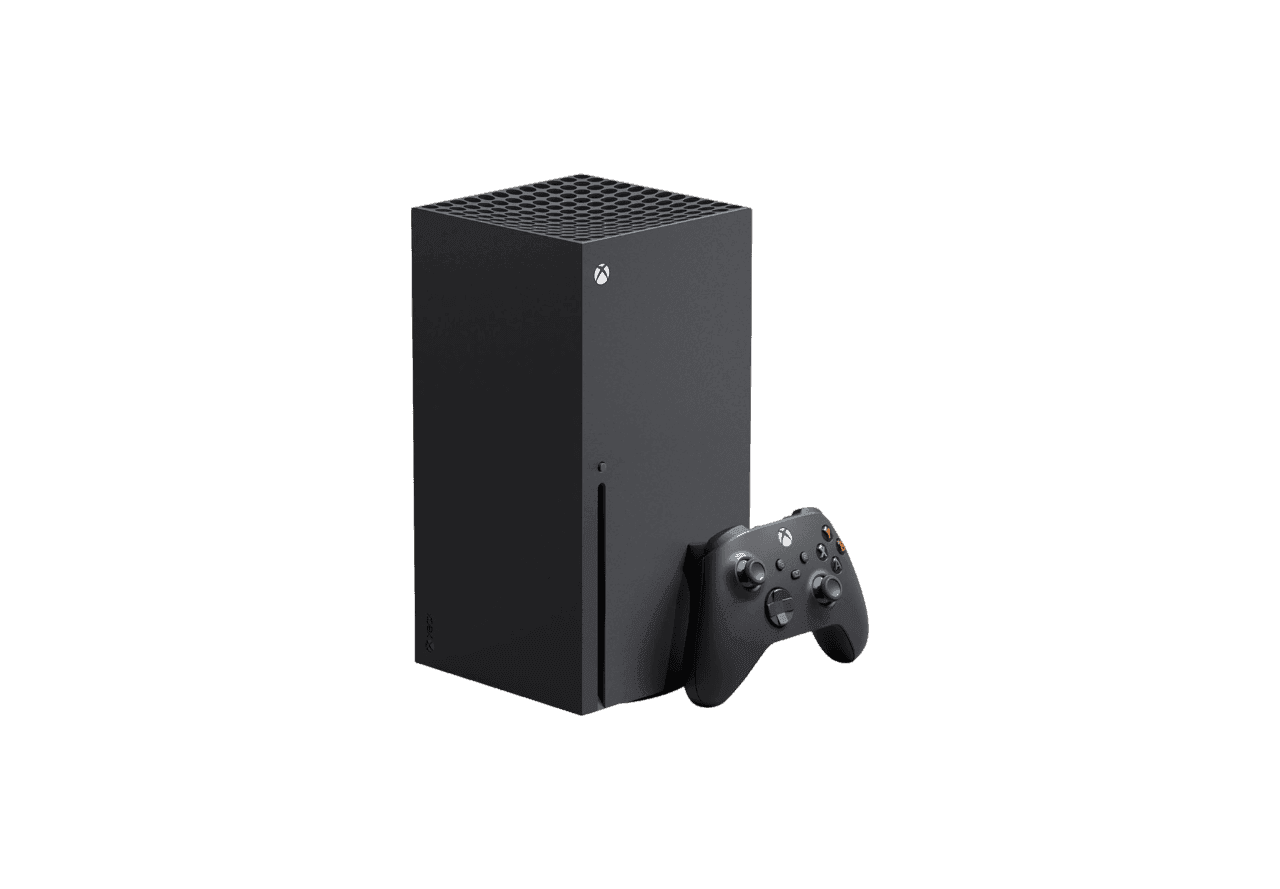 Xbox Series X Carbon Black с дисководом и контроллером из каталога ПлэйЛаб