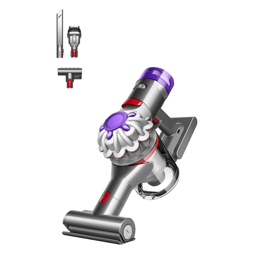 Ручной аккумуляторный пылесос Dyson Car+Boat серебристый