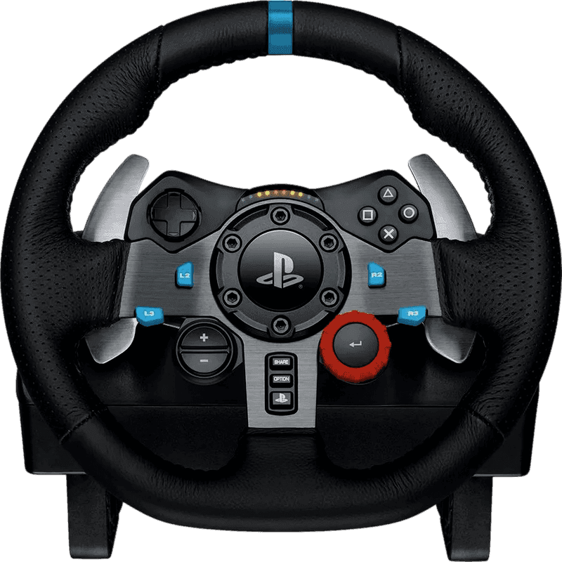 Игровой руль Logitech G29 Driving Force с педалями для PS5/PS4/PS3 и ПК