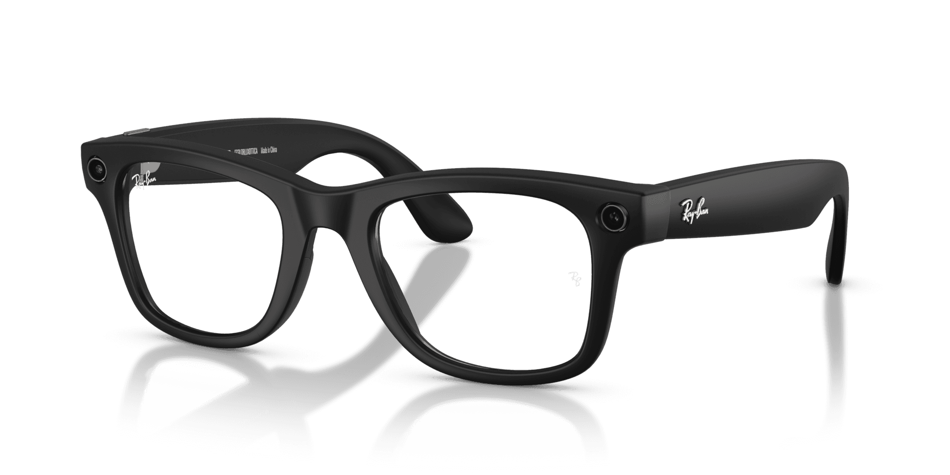 Умные очки Ray-Ban Meta Wayfarer Gen 2 50 мм, матовый чёрный, Clear