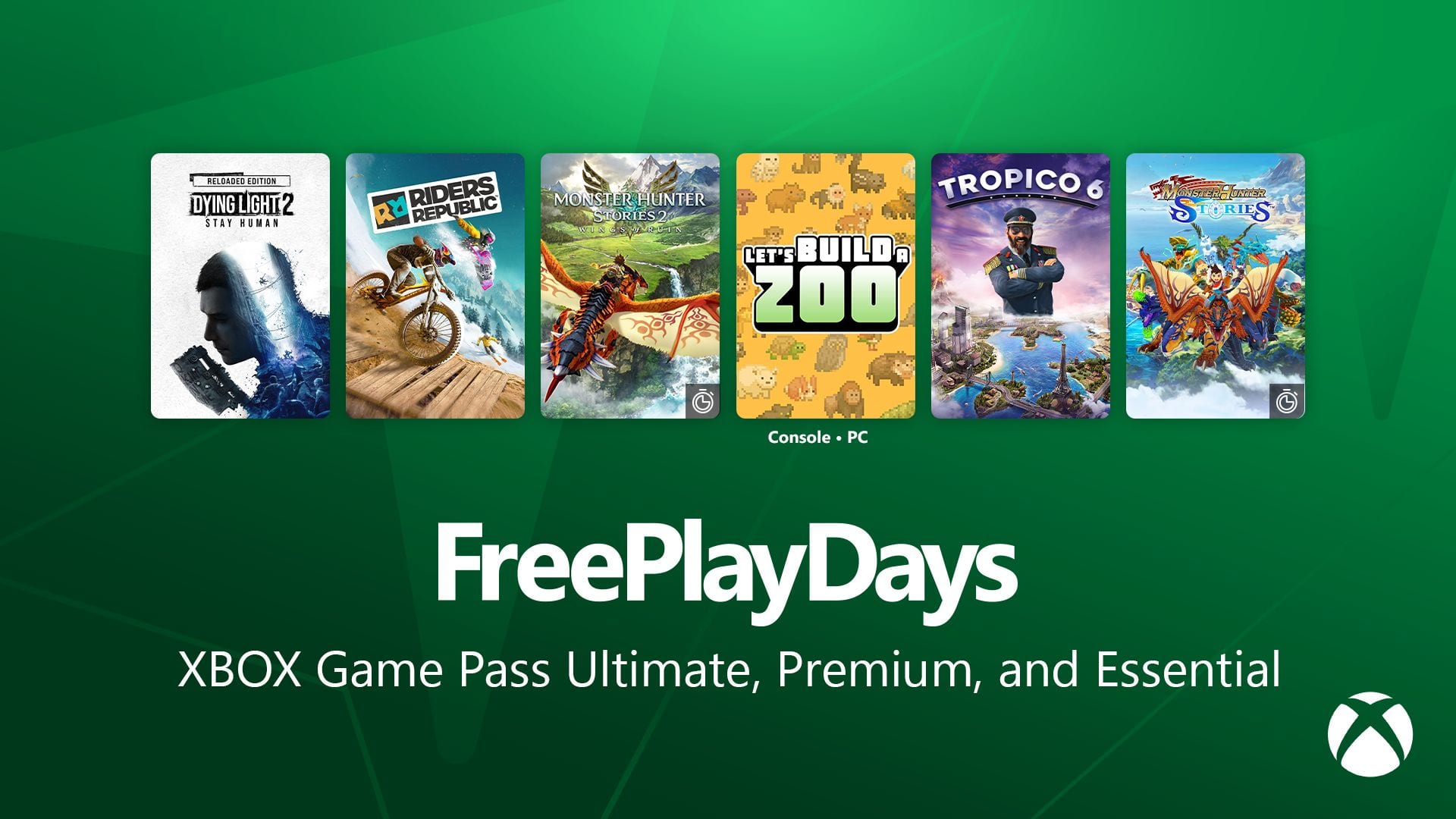 Подборка Free Play Days от 22 октября 2026 года. Источник: Xbox Wire.