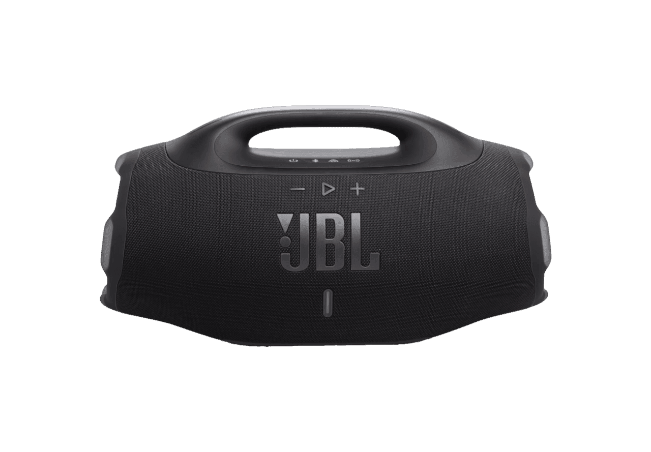 Чёрная портативная колонка JBL Boombox 4 с ручкой