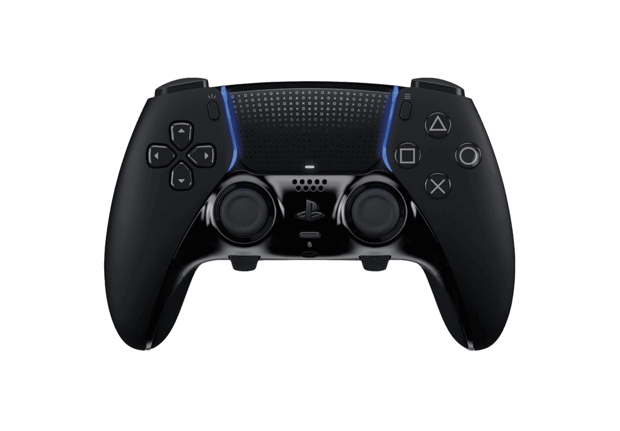 Чёрный контроллер PlayStation DualSense Edge Midnight Black из каталога ПлэйЛаб
