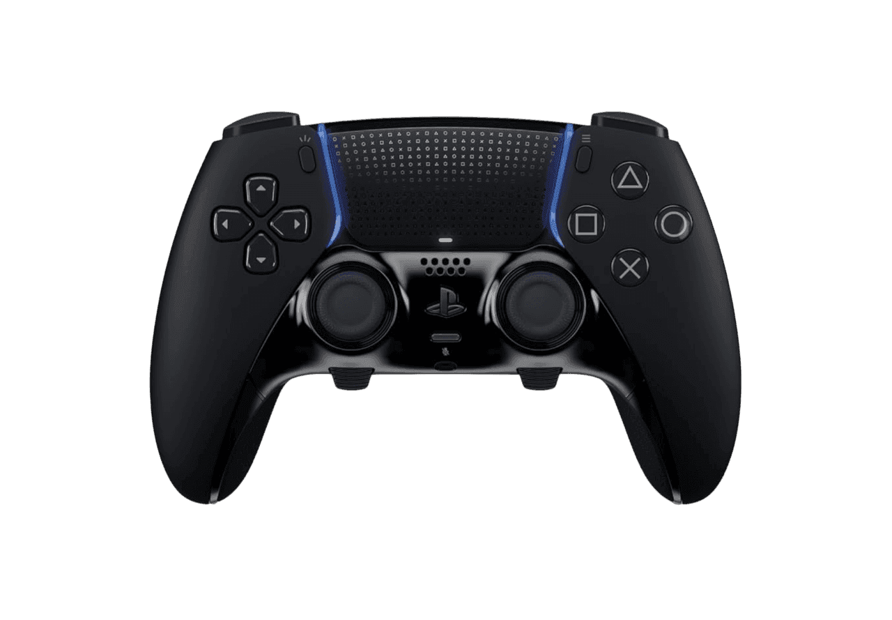 Чёрный контроллер PlayStation DualSense Edge Midnight Black из каталога ПлэйЛаб