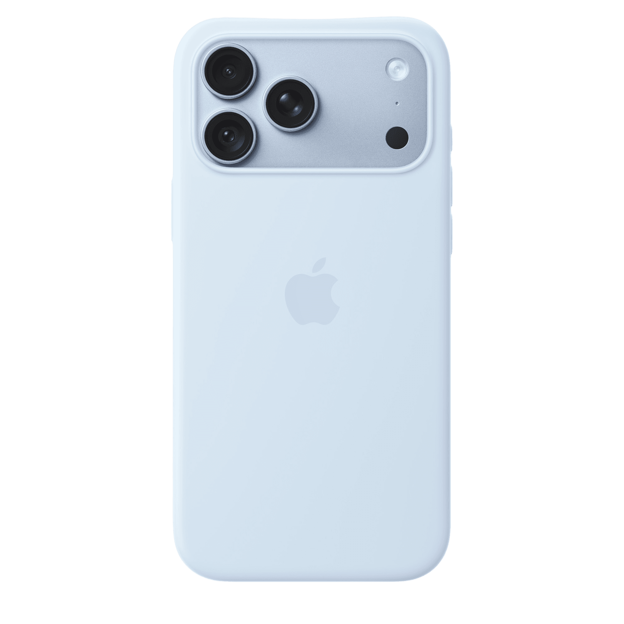 Чехол Apple Silicone с MagSafe для iPhone 18 Pro Max, голубой (Crisp Blue)