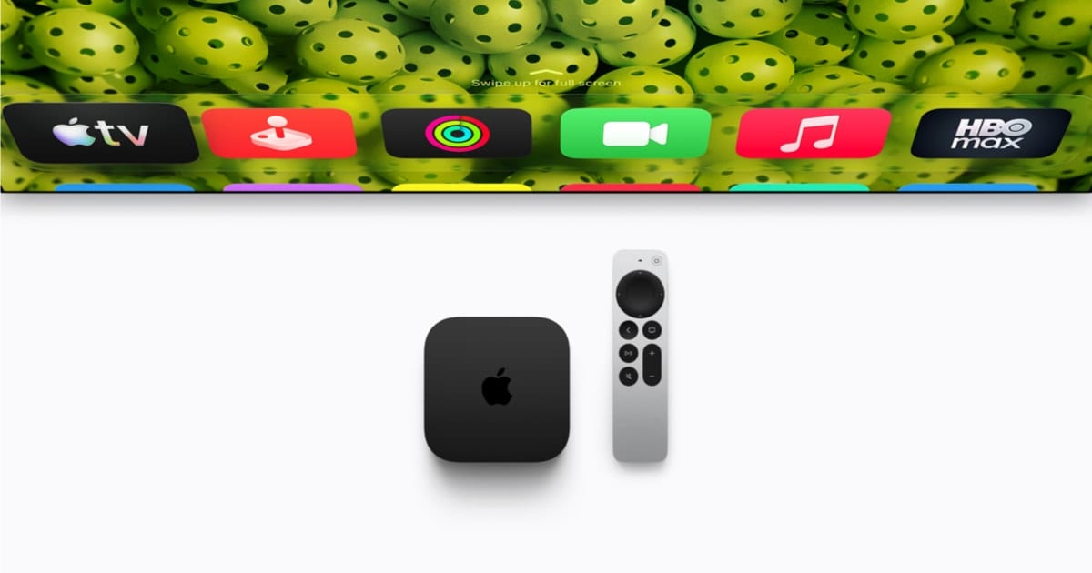 Apple TV 4K четвёртого поколения с новым пультом Siri Remote Источник: https://www.apple.com/newsroom/2026/10/apple-unveils-the-new-apple-tv-4k/