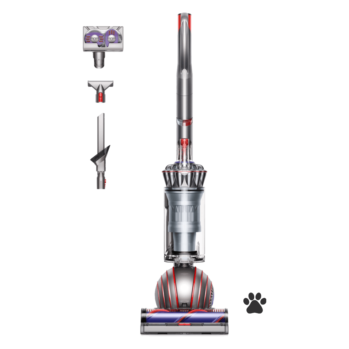 Вертикальный пылесос Dyson Ball Animal никель/серебристый