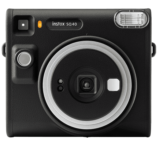 Чёрная моментальная камера Fujifilm Instax SQUARE SQ40