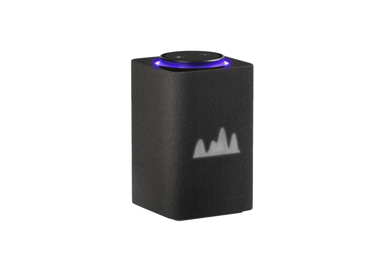 Умная колонка Яндекс Станция Макс с Алисой, чёрная