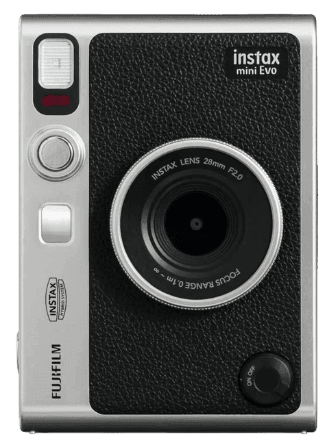 Чёрная гибридная камера FUJIFILM instax mini Evo из каталога ПлэйЛаб