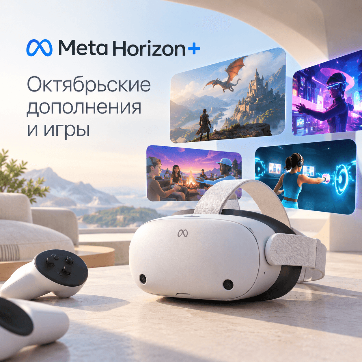 Meta Horizon+: октябрьские дополнения и игры
