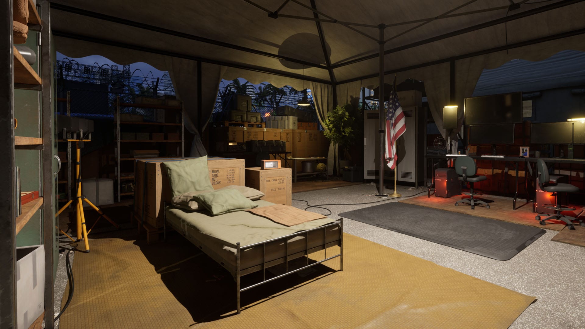 Официальный кадр из дополнения Miami Zero для Quarantine Zone Источник: https://news.xbox.com/en-us/2026/10/15/quarantine-zones-miami-zero-dlc/