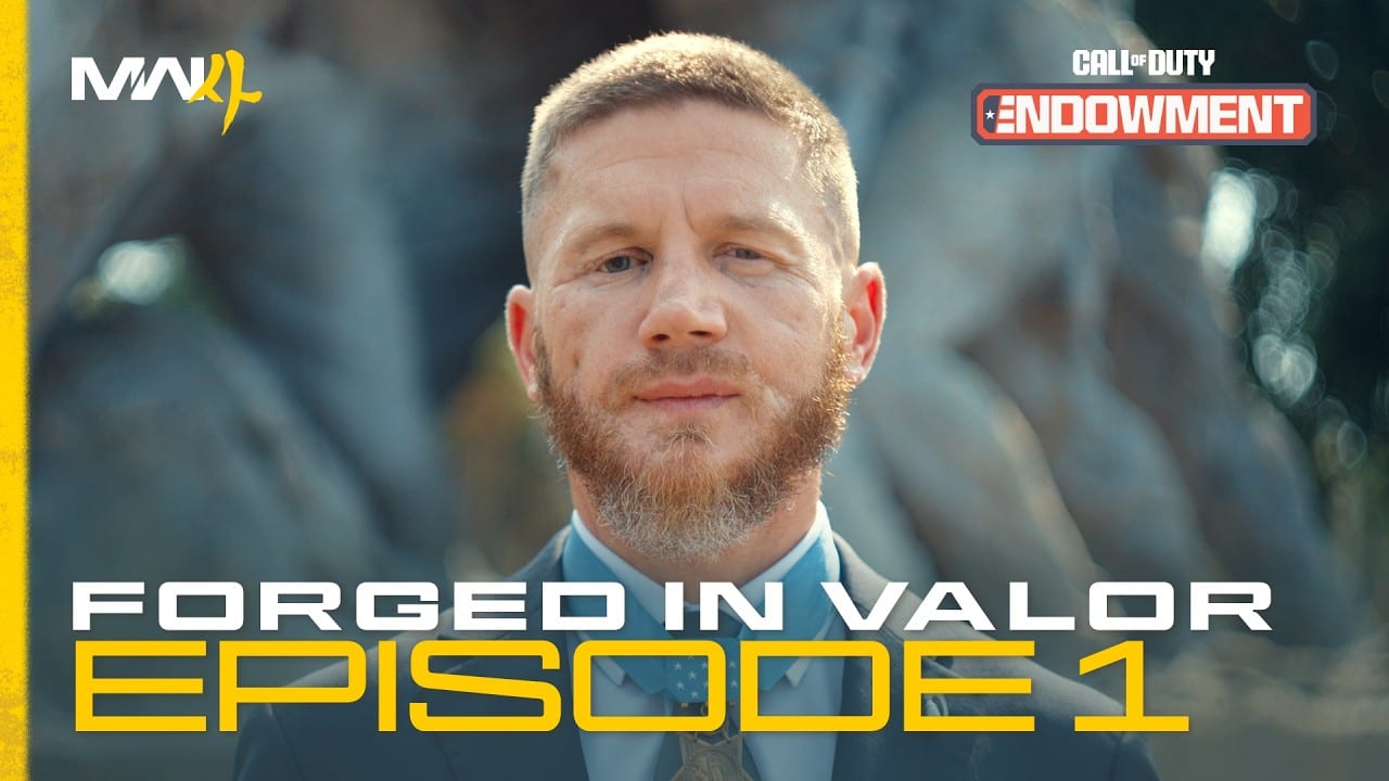 Кайл Карпентер в официальном видео Forged in Valor — Call of Duty Endowment
