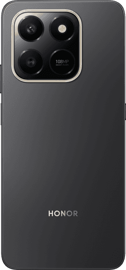 Смартфон HONOR X7d 4G 8/256 ГБ, чёрный (Velvet Black), Глобальная версия