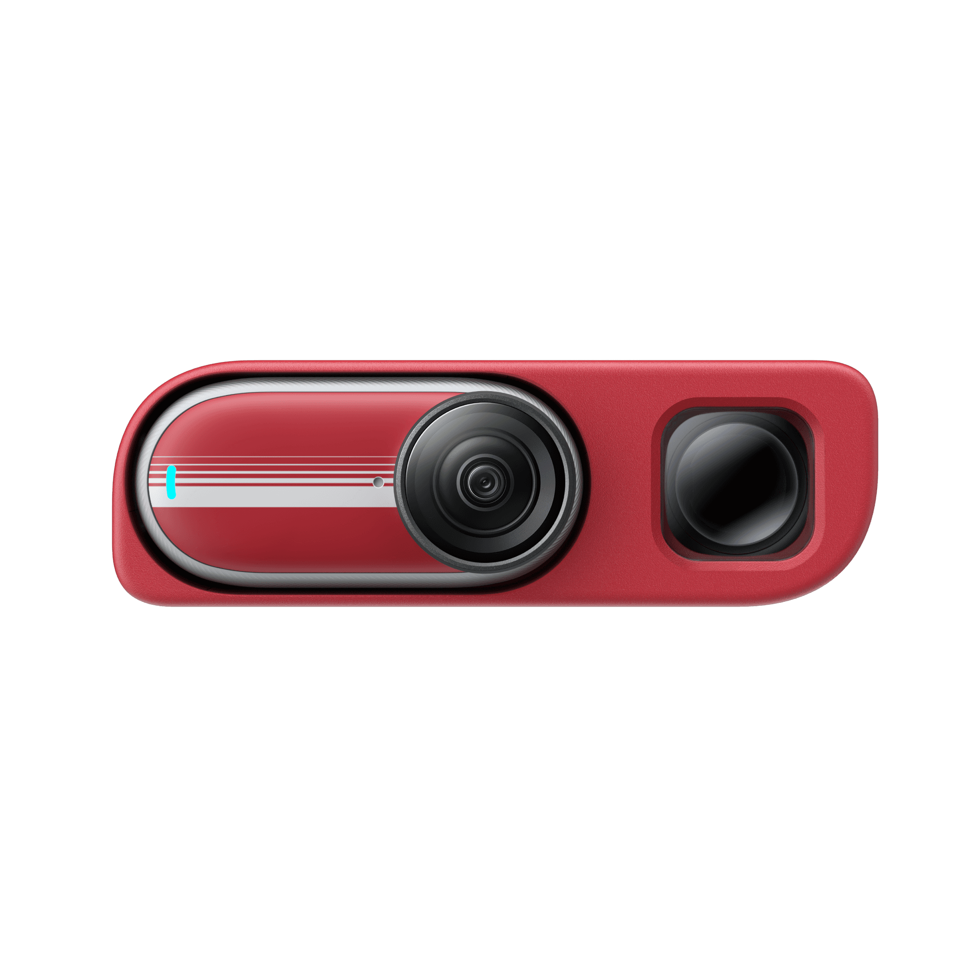 Камера Insta360 GO 3S 64 ГБ Retro Bundle Special Edition, красный (Classic Red)