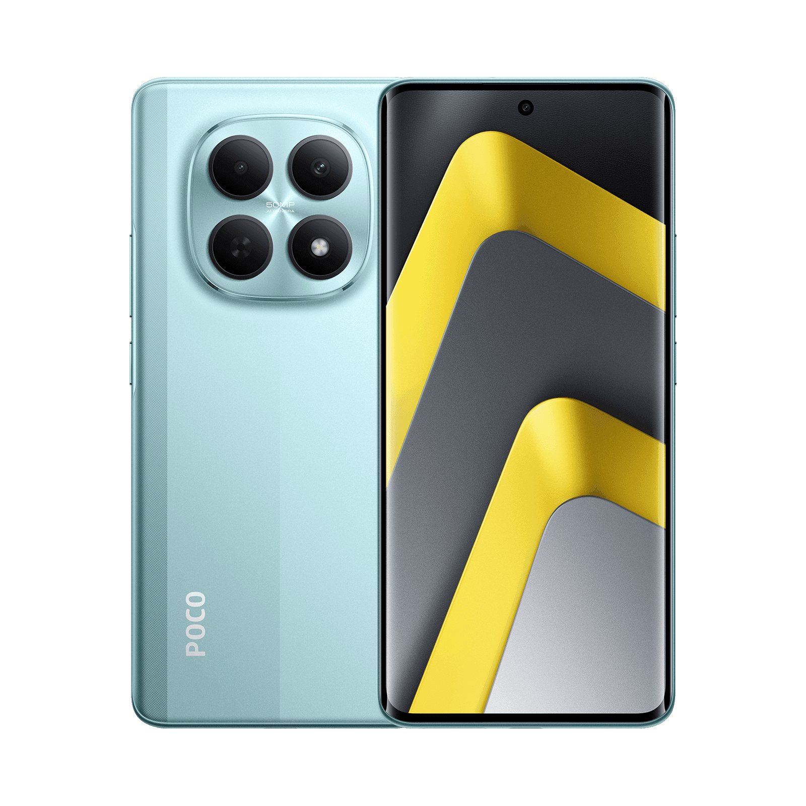 Смартфон POCO M8 8/256 ГБ 5G, зелёный (Green), Глобальная версия