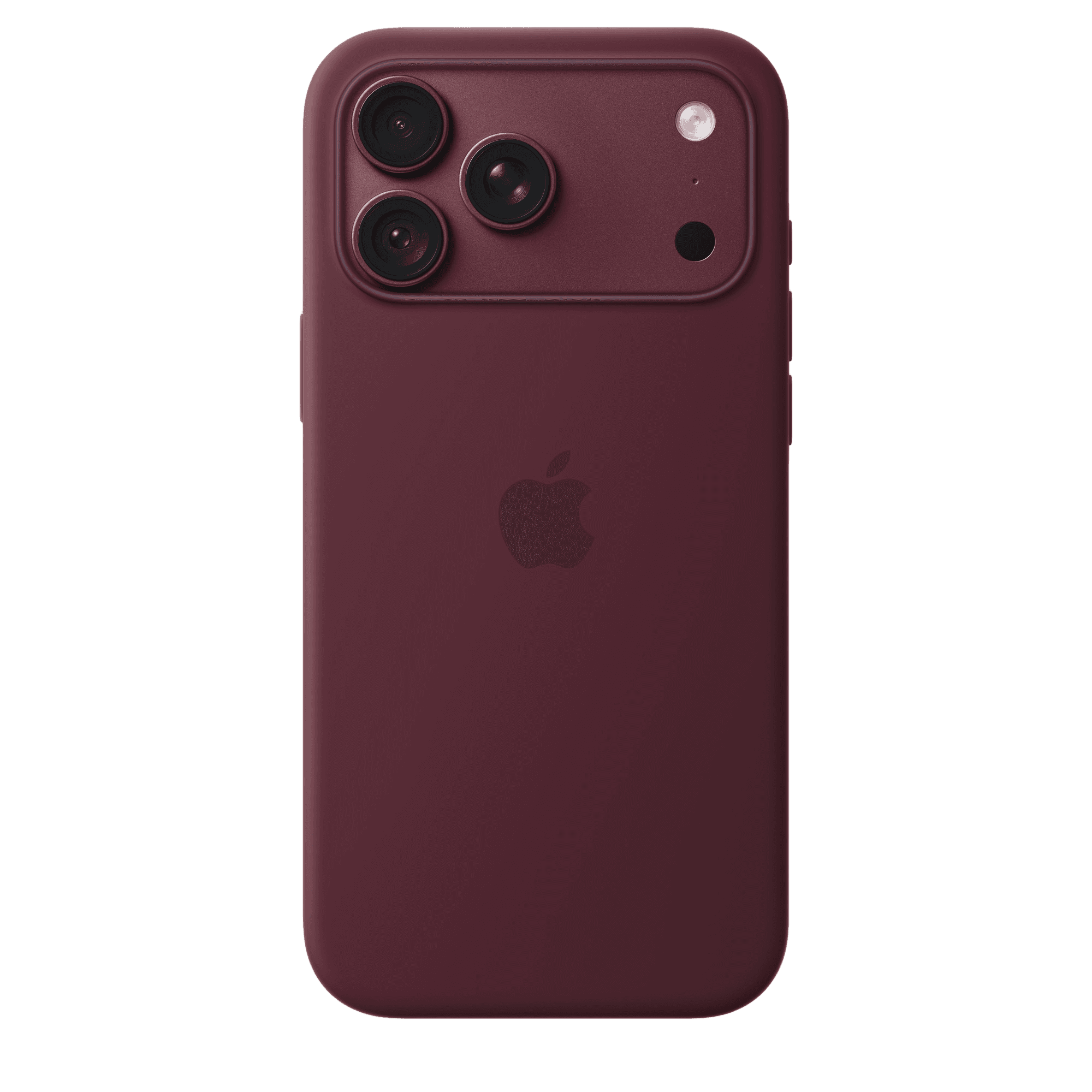 Чехол Apple Silicone с MagSafe для iPhone 18 Pro Max, бордовый (Burgundy)