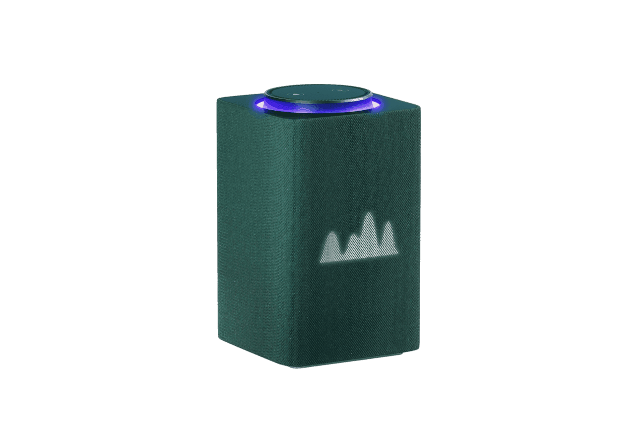 Умная колонка Яндекс Станция Макс с Алисой, зелёная