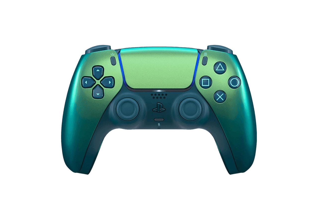 Геймпад Sony DualSense для PlayStation 5 (PS5), цвет: зеленый хром (Chroma Teal)