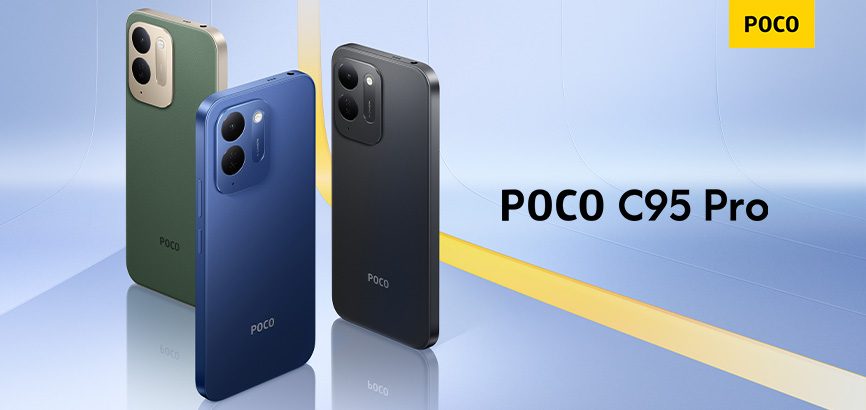 POCO Unveils POCO C95 Pro: Built for Long-Lasting Power and Immersive Entertainment