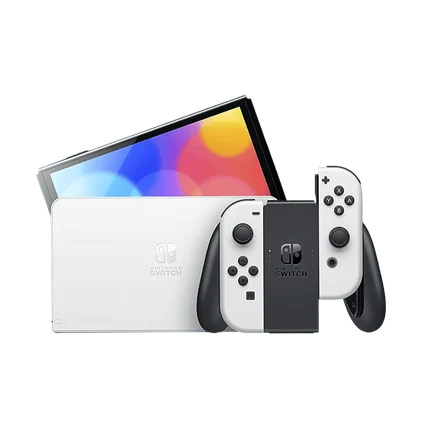 Игровая приставка Nintendo Switch OLED (Белая)